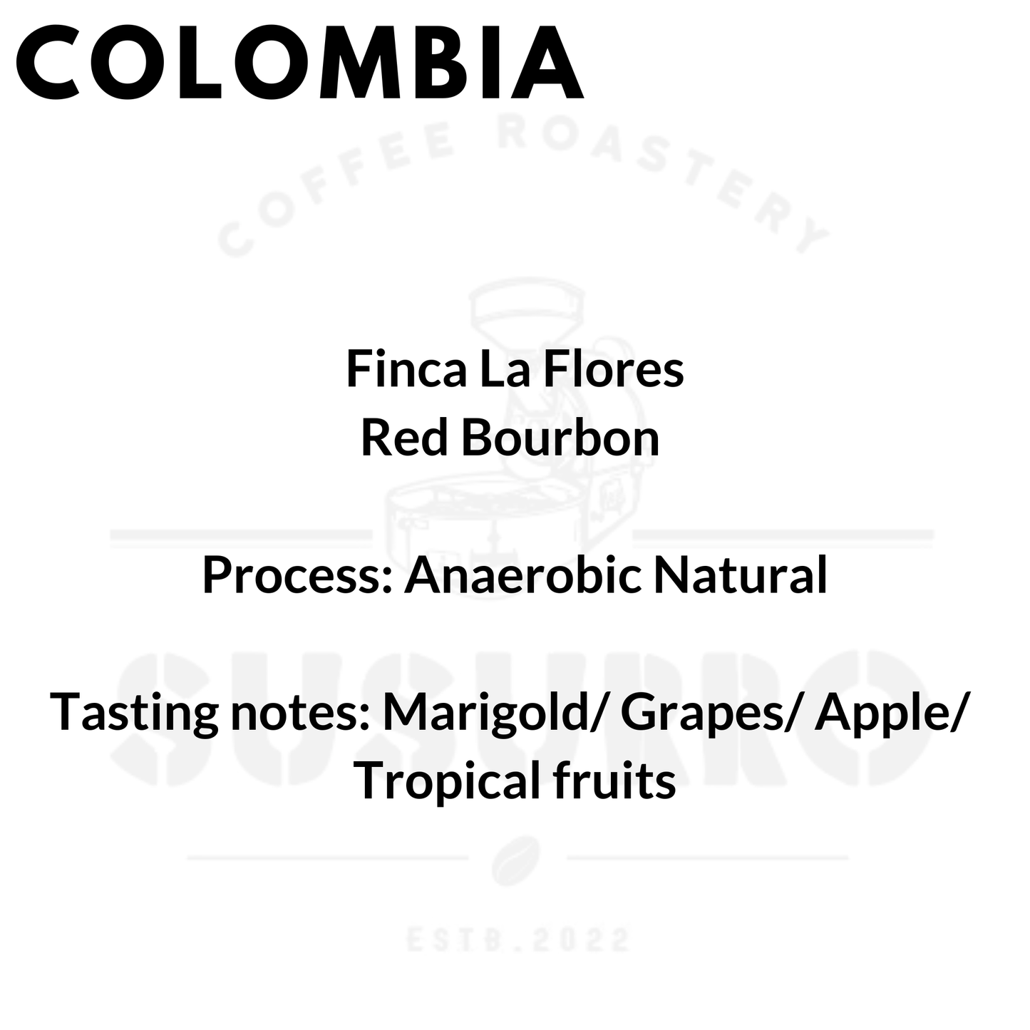 Colombia Finca La Flores