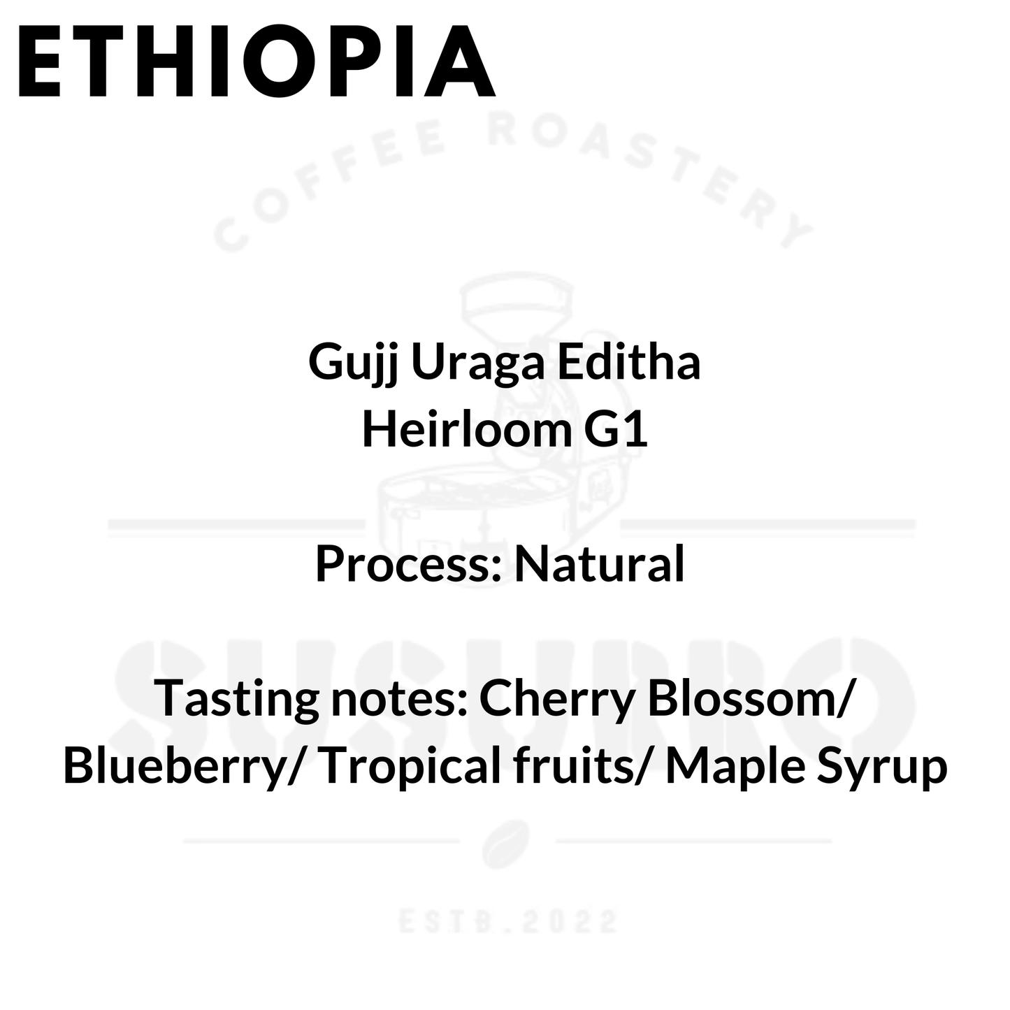 Ethiopia Guji Uraga Edith’s