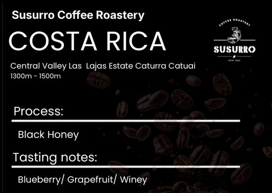 Costa Rica Central Valley Finca Las Lajas Estate Black Honey